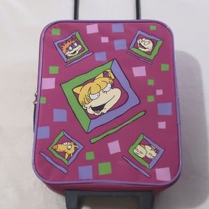 Vintage '98 Rug Rats Travel Suitcase
